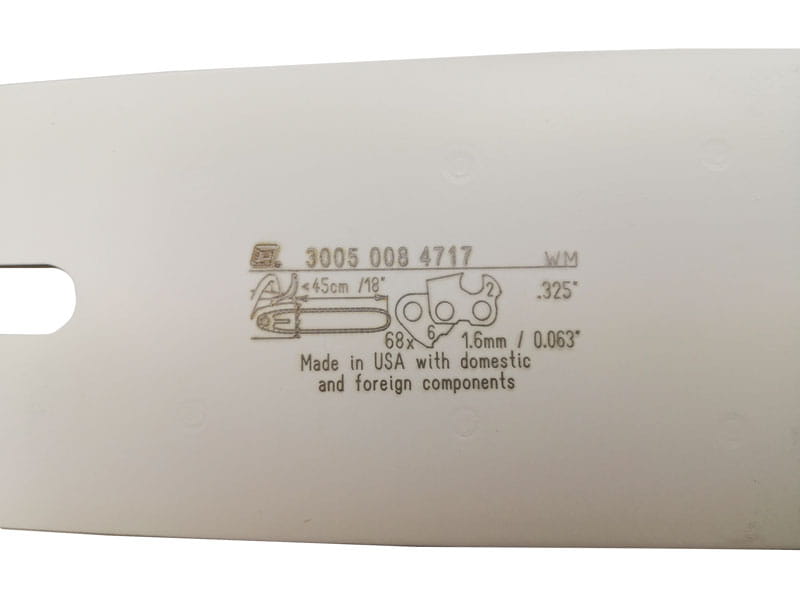 Oznaczenie prowadnicy STIHL Rollomatic E 45cm